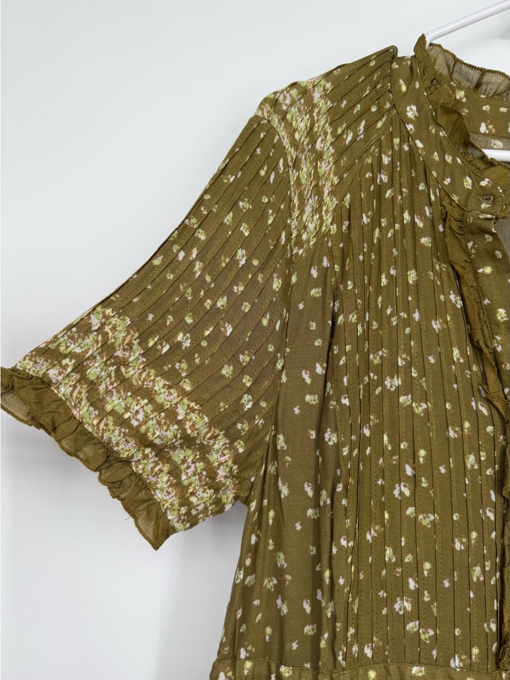 Free People Rare Feelings Maxi Dress XL Green - Picture 6 of 9